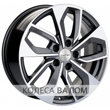 Khomen Wheels KHW1703 (ZV17_Tiguan) 7x17 5x112 ET40 57.1 Gray-FP